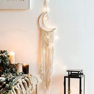 Moon Dream Catcher Home Decor Light‎ Up Room Art